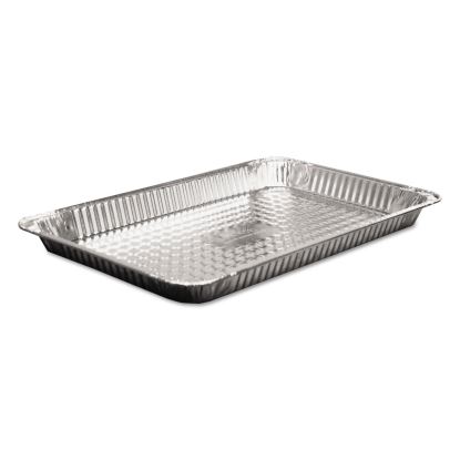 Aluminum Steam Table Pans, Full-Size Shallow, 1.63" Deep, 12.19 x 20.75, 50/Carton1