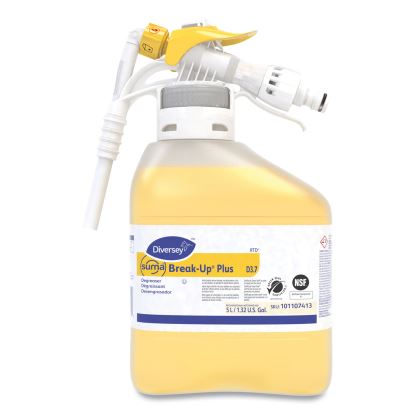 Suma Break-Up Plus Solvent Free Cleaner Degreaser, Surfactant Scent, 5 L Bottle1