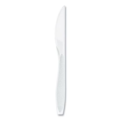 Impress Heavyweight Full-Length Polystyrene Cutlery, Knife, White, 100/Box1