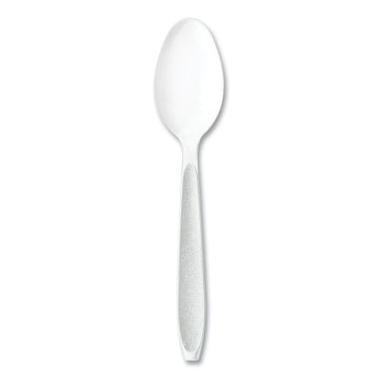 Impress Heavyweight Full-Length Polystyrene Cutlery, Teaspoon, White, 100/Box1