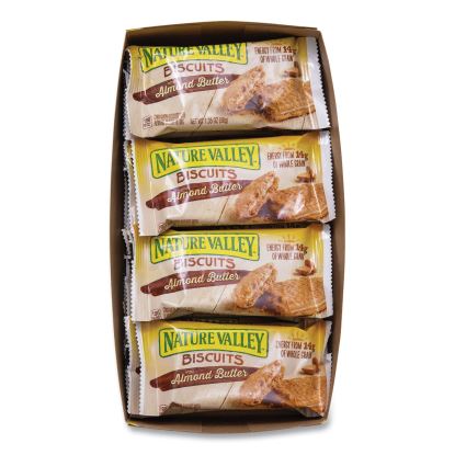 Biscuits, Almond Butter, 1.35 oz Pouch, 16/Box1