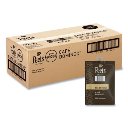 Peet's Coffee Cafe Domingo Freshpack, Cafe Domingo, 0.35 oz Pouch, 76/Carton1