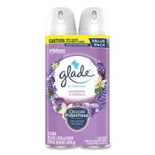 Air Freshener, Lavender & Vanilla, Scent, 8.3 oz Aerosol Spray, 2/Pack, 3 Packs/Carton1