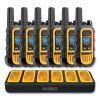 DXFRS300BCH Heavy-Duty Walkie Talkies, 1 W, 22 Channels1