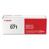 Canon® 071, 071 H Toner Cartridge1