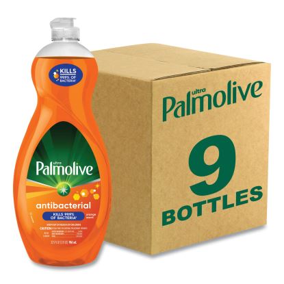 Ultra Antibacterial Dishwashing Liquid, Orange Scent, 32.5 oz Bottle, 9/Carton1