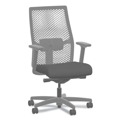 Ignition 2.0 Reactiv Mid-Back Task Chair, 17.25" to 21.75" Seat Height, Black Fabric Seat, Black Back, Ships in 7-10 Bus Days1