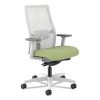 Ignition 2.0 Reactiv Mid-Back Task Chair, Fern Fabric Seat, Designer White Back, White Base, Ships in 7-10 Business Days1