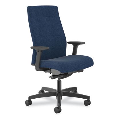 Ignition 2.0 Upholstered Mid-Back Task Chair, 17" to 21.5" Seat Height, Navy Fabric Seat/Back, Ships in 7-10 Business Days1