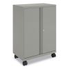 Smartlink Mobile Cabinet, 10 Compartments, 30w x 18d x 42.32h, Platinum Metallic, Ships in 7-10 Business Days1