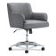 Matter Multipurpose Chair, 23" x 24.8" x 34", Light Gray Seat, Light Gray Back, Chrome Base, Ships in 7-10 Business Days1
