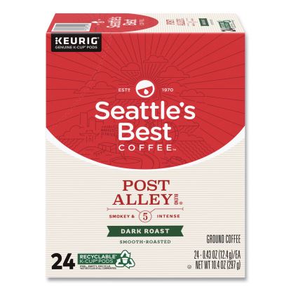 Post Alley Dark Coffee K-Cup, 24/Box1