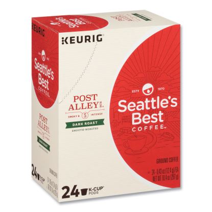 Post Alley Dark Coffee K-Cup, 24/Box, 4/Carton1