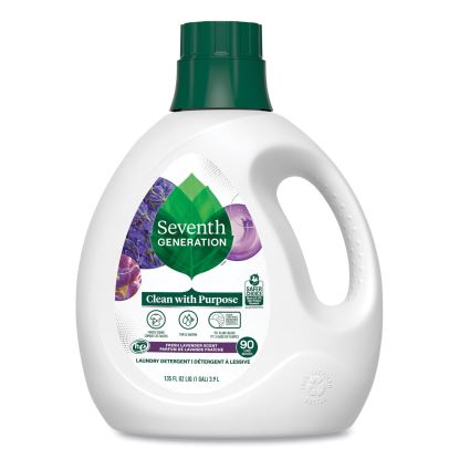 Natural Liquid Laundry Detergent, Fresh Lavender Scent, 135 oz Bottle1
