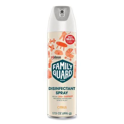Disinfectant Spray, Citrus Scent, 17.5 oz Aerosol Spray, 8/Carton1