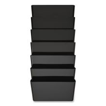 EZ Link Stackable DocuPocket, 7 Sections, Letter Size, 13" x 4" x 14" to 19", Black, Ships in 4-6 Business Days1