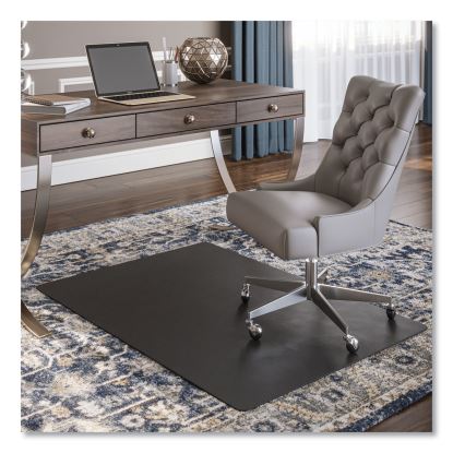 EconoMat Carpet Chair Mat, Rectangular, 36 x 48, Black, Ships in 4-6 Business Days1