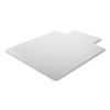 DuraMat Moderate Use Chair Mat for Low Pile Carpeting, Lipped, 45 x 53, Clear, 25/Pallet, Ships in 4-6 Business Days1