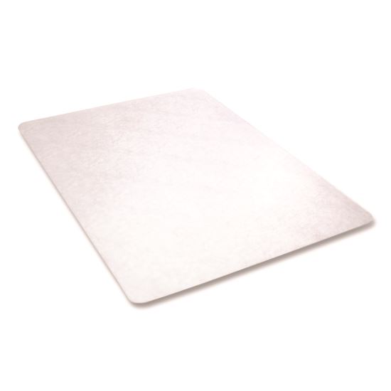 EconoMat Antimicrobial Chair Mat, Rectangular, 45 x 63, Clear, Ships in 4-6 Business Days1