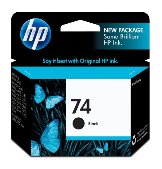 HP 74 (CB335WN) BLACK ORIGINAL INK CARTRIDGE1