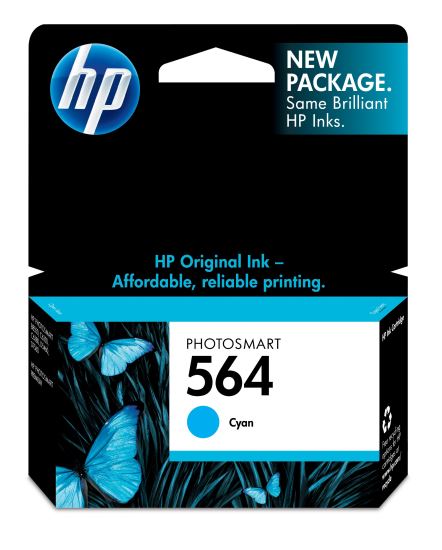 HP 564 (CB318WN) CYAN ORIGINAL INK CARTRIDGE1