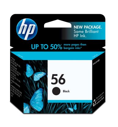 HP 56 (C6656AN) BLACK ORIGINAL INK CARTRIDGE1