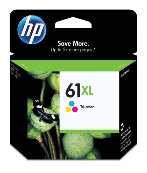 HP 61XL (CH564WN) HIGH YIELD TRI-COLOR ORIGINAL INK CARTRIDGE1