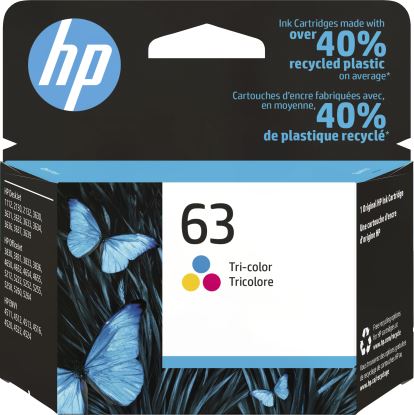 HP 63 TRI-COLOR INK CARTRIDGE1