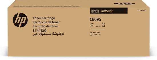 Samsung CLT-C609S Cyan Original Toner Cartridge1