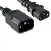 eNet Components C13C14-ZLBK-2F-ENC power cable Black 23.6" (0.6 m) C13 coupler C14 coupler1