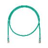 Panduit 3ft. Cat6a F/UTP networking cable Green 35.8" (0.91 m) F/UTP (FTP)1