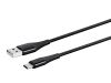 Monoprice 31204 USB cable 70.9" (1.8 m) USB 2.0 USB A USB C Black2