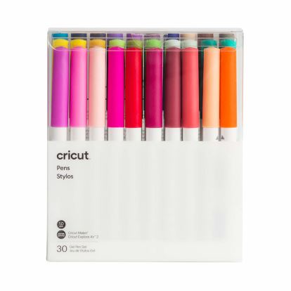 Cricut 2008026 gel pen Capped gel pen Assorted colors 30 pc(s)1