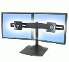 Ergotron DS Series DS100 Dual Monitor Desk Stand, Horizontal 24" Black2