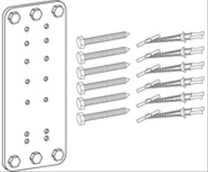 Ergotron Steel Stud Wall Mounting Kit1