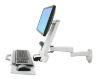 Ergotron 200 Series Combo Arm 24" White Wall2