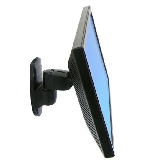 Ergotron 200 Series Wall Mount Pivot 24" Black1