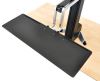 Ergotron WorkFit-S, Single HD with Worksurface+ Black Multimedia stand4