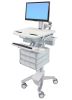 Ergotron StyleView Aluminum, Gray, White Flat panel Multimedia cart1