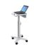 Ergotron StyleView Laptop Cart, SV10 Aluminum, White Multimedia cart1