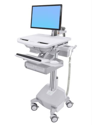 Ergotron StyleView White Flat panel Multimedia cart1