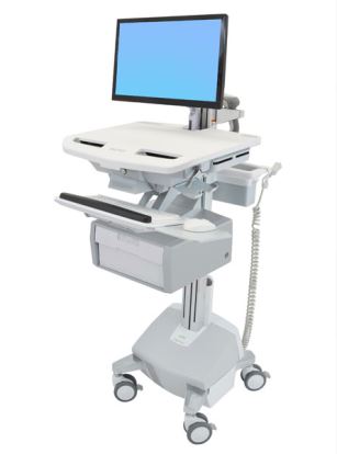 Ergotron StyleView White Flat panel Multimedia cart1