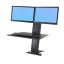 Ergotron WorkFit SR 24" Black Desk1