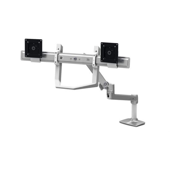 Ergotron LX Series 98-037-062 monitor mount / stand 10" White Desk1