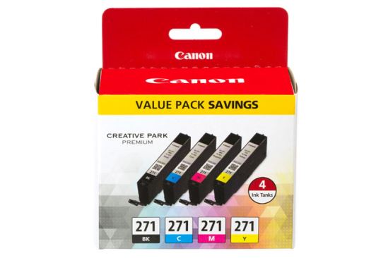 Canon CLI-271 ink cartridge Original Black, Cyan, Magenta, Yellow1