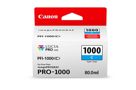 Canon PFI-1000 ink cartridge Original Cyan1