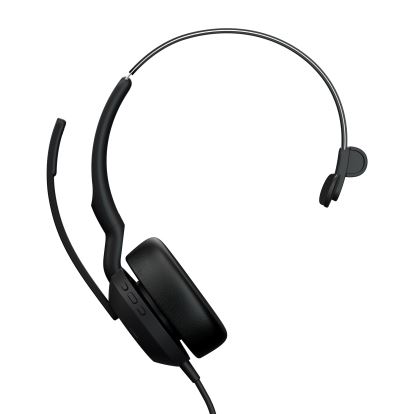 Jabra Evolve2 50 Headset Wired Head-band Office/Call center USB Type-A Black1