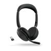 Jabra Evolve2 65 Flex Headset Wired & Wireless Head-band Office/Call center Bluetooth Black4