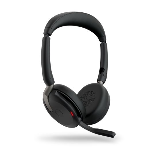 Jabra Evolve2 65 Flex Headset Wired & Wireless Head-band Office/Call center Bluetooth Black1