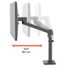 Ergotron NX Series NX MONITOR ARM BLACK 34" Desk5